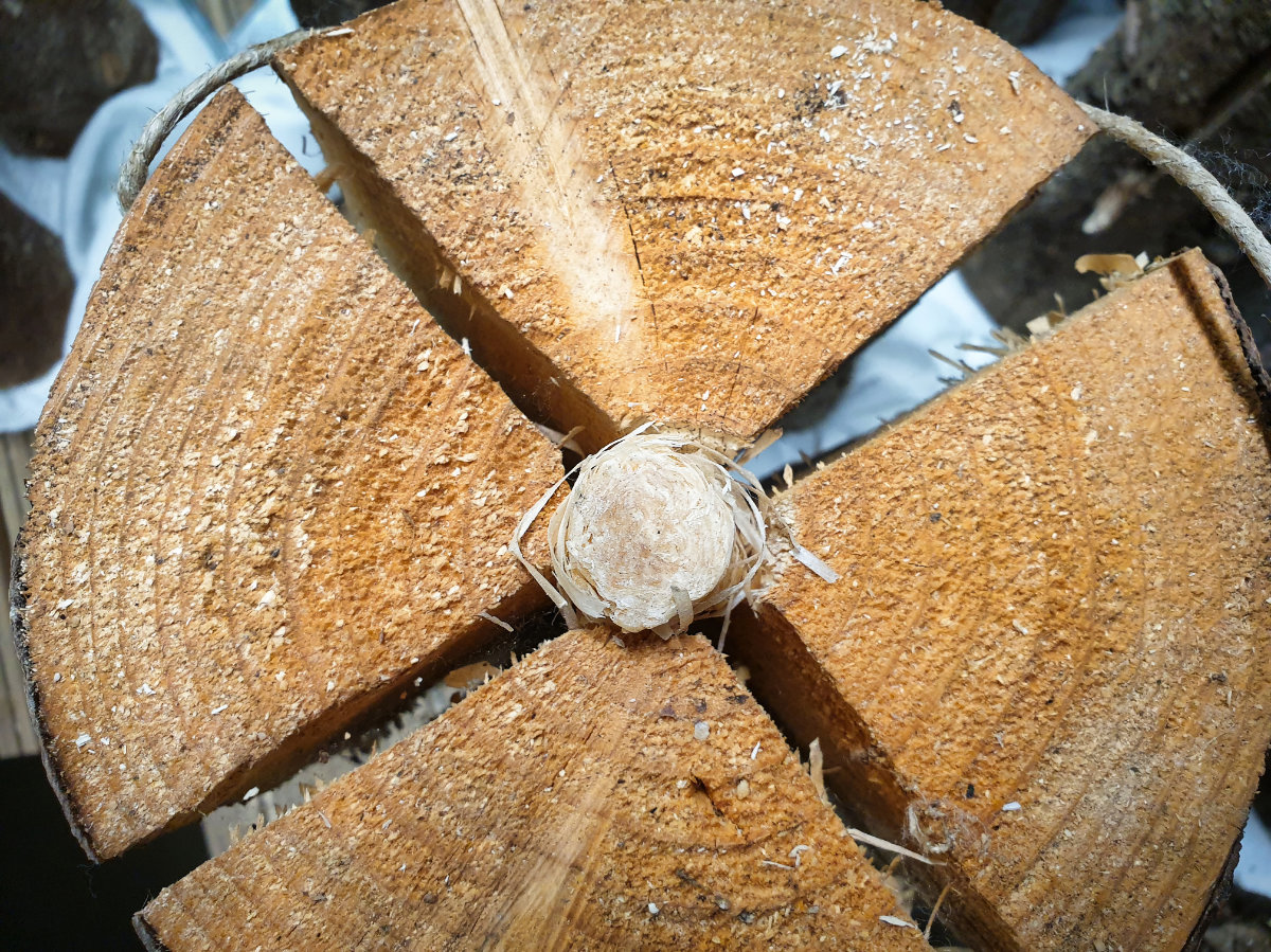 Schwedenfackel | Schwedenfeuer | Finnenkerze – Bild 3